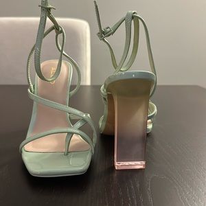 Aldo Hainiel Heels, light green